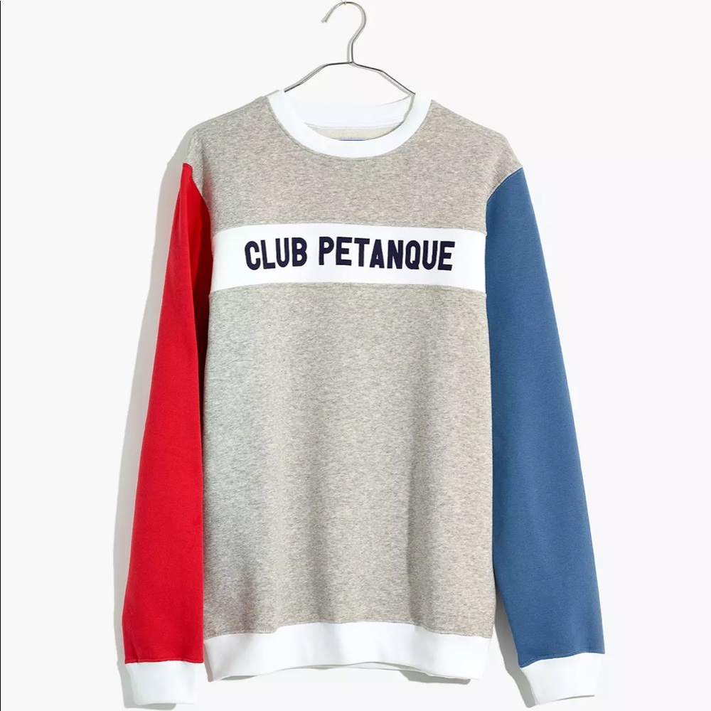 Madewell x Club Petanque™ Tricolore Sweatshirt